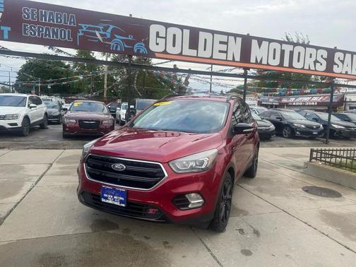 Red 2017 Ford Escape Titanium