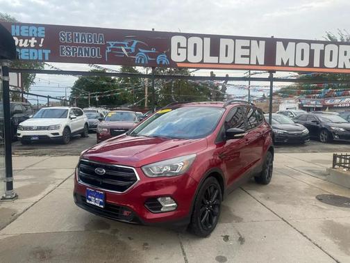 Red 2017 Ford Escape Titanium