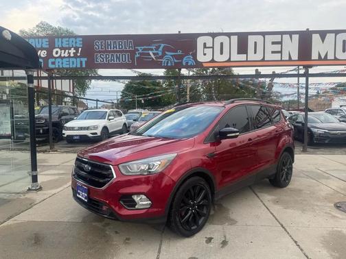 Red 2017 Ford Escape Titanium