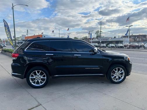 Brilliant Black Crystal Pearlcoat 2015 Jeep Grand Cherokee Summit