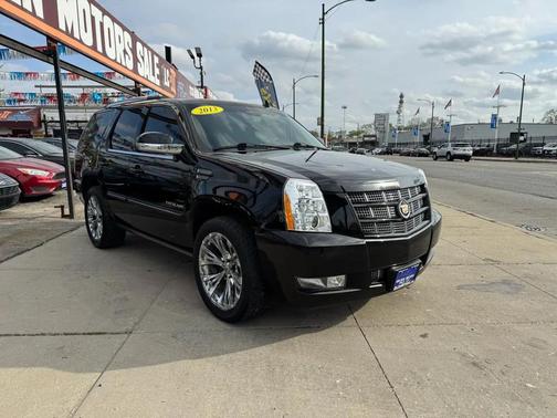 Black 2013 Cadillac Escalade Premium