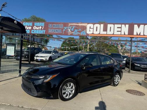 Midnight Black Metallic 2024 Toyota Corolla LE