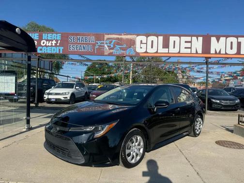 Midnight Black Metallic 2024 Toyota Corolla LE