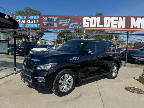 Black Obsidian 2017 INFINITI QX80 Base
