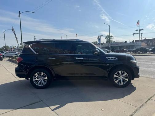 Black Obsidian 2017 INFINITI QX80 Base