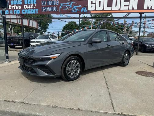 Gray 2026 Hyundai ELANTRA HEV Blue