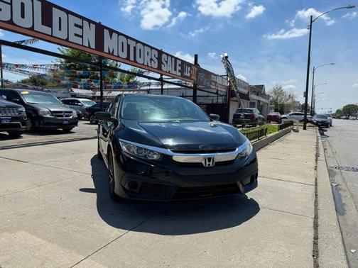 Black 2017 Honda Civic EX