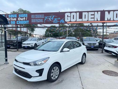 Clear White 2022 Kia Rio LX