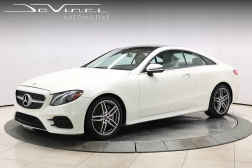 Diamond White 2020 Mercedes-Benz E-Class E 450 Coupe 2D