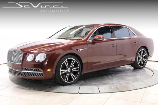 Red 2014 Bentley Flying Spur Base