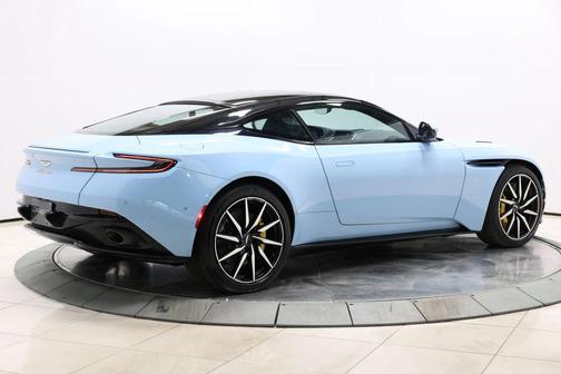 Blue 2018 Aston Martin DB11 V12 Coupe 2D