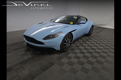 Blue 2018 Aston Martin DB11 V12 Coupe 2D