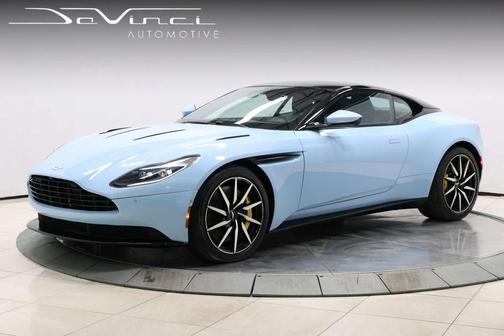 Blue 2018 Aston Martin DB11 V12 Coupe 2D