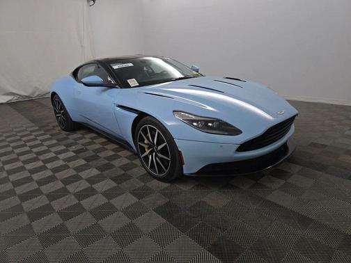 Blue 2018 Aston Martin DB11 V12 Coupe 2D