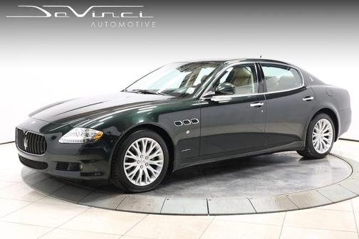 Black 2009 Maserati Quattroporte Sedan 4D