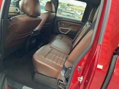 Cardinal Red Metallic 2021 Nissan Titan Platinum Reserve