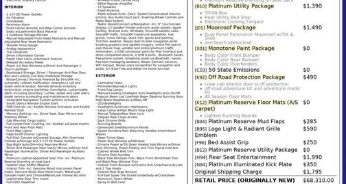 Cardinal Red Metallic 2021 Nissan Titan Platinum Reserve