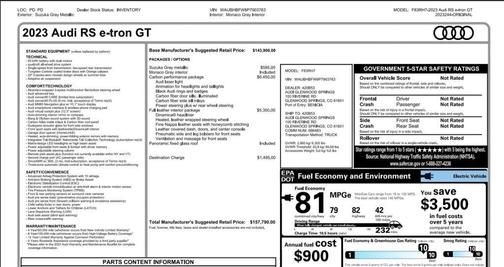 2023 Audi RS e-tron GT quattro