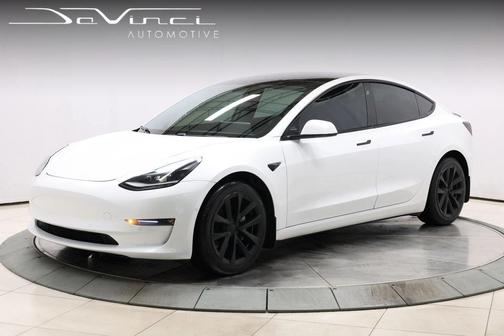 Pearl White Multi-Coat 2021 Tesla Model 3 Long Range