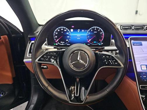 Anthracite Blue Metallic 2021 Mercedes-Benz S-Class 4MATIC