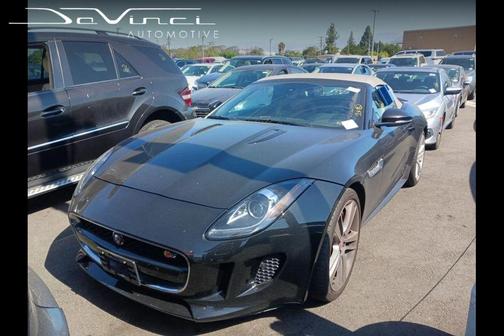 Black 2014 Jaguar F-TYPE V8 S