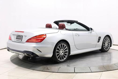 Iridium Silver Metallic 2017 Mercedes-Benz SL 450 SL 450 Roadster 2D