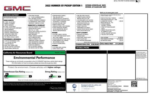 2022 GMC HUMMER EV Edition 1