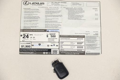 2016 Lexus ES 350 Base
