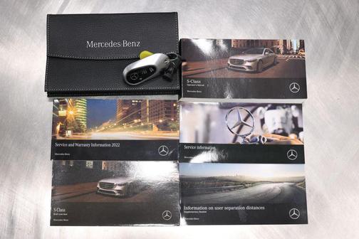 MANUFAKTUR Diamond White 2022 Mercedes-Benz S-Class 4MATIC