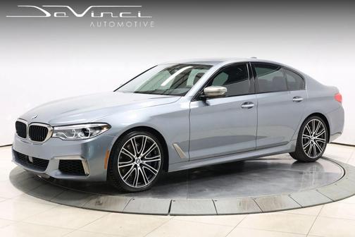Bluestone Metallic 2018 BMW M550 i Xdrive