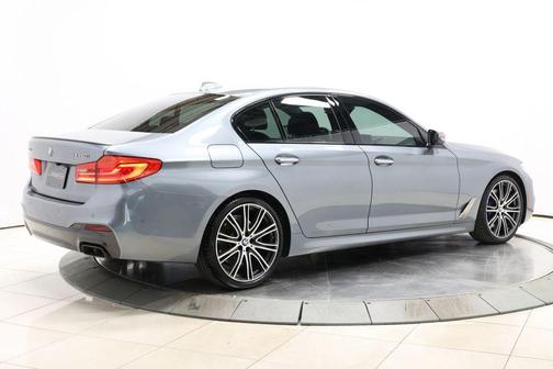 Bluestone Metallic 2018 BMW M550 i Xdrive