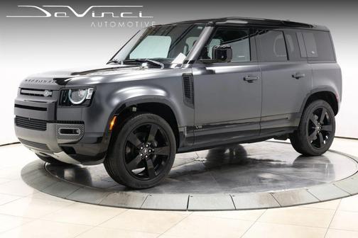 Carpathian Grey Premium Metallic 2023 Land Rover Defender 110 Carpathian Edition