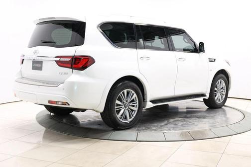 Moonstone White 2018 INFINITI QX80 Base