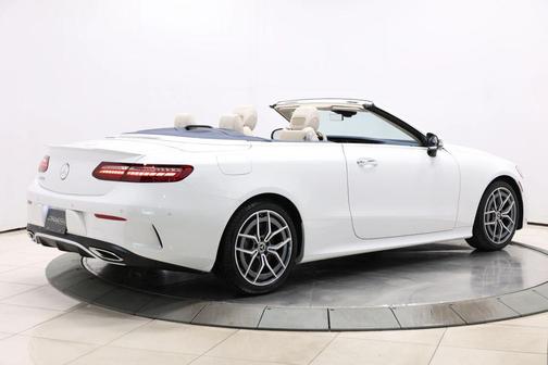 MANUFAKTUR Moonlight White Metallic 2023 Mercedes-Benz E-Class E 450 Cabriolet 2D