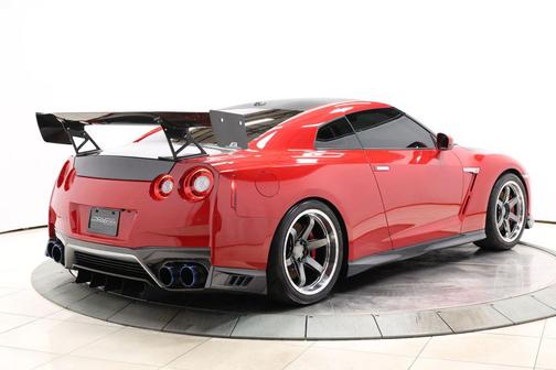 Solid Red 2019 Nissan GT-R Premium