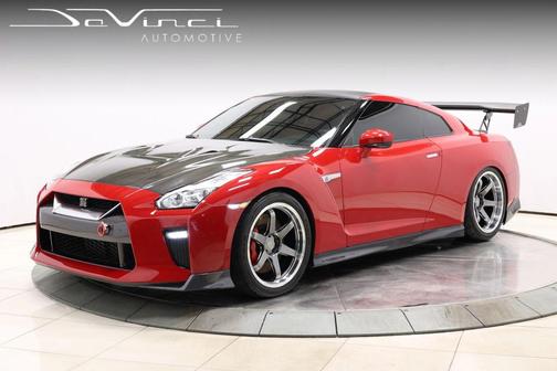 Solid Red 2019 Nissan GT-R Premium