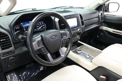 Star White Metallic Tri-Coat 2020 Ford Expedition Platinum