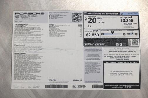 2015 Porsche Panamera 4S Executive