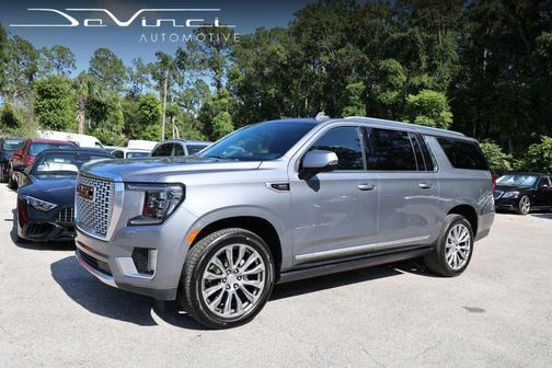 Satin Steel Metallic 2021 GMC Yukon XL Denali