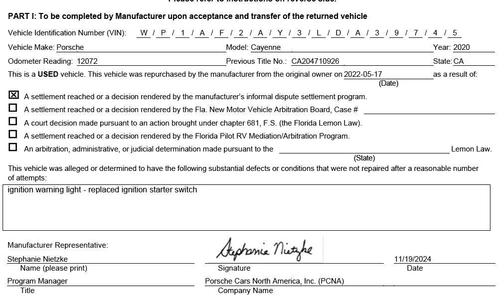 2020 Porsche Cayenne Turbo
