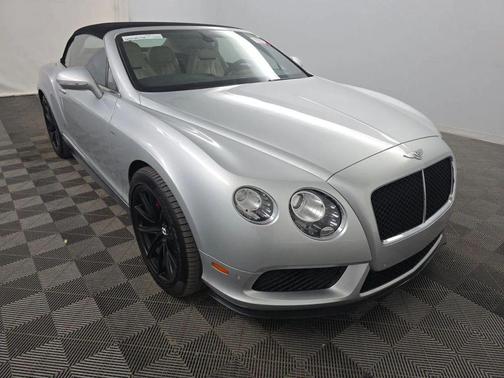 Moonbeam Metallic 2014 Bentley Continental GT V8 S