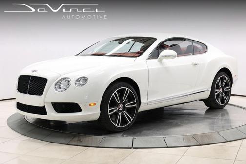 White 2013 Bentley Continental GT V8
