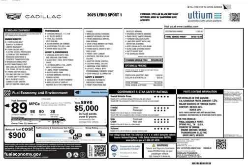 2025 Cadillac LYRIQ V