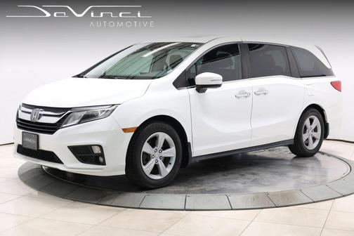 Platinum White Pearl 2020 Honda Odyssey EX-L w/Navigation/RES