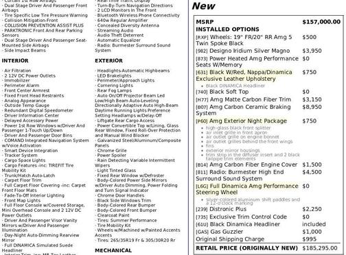 2018 Mercedes-Benz AMG GT C