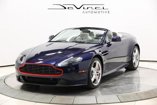 Blue 2016 Aston Martin V8 Vantage Base