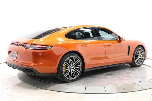 Papaya Metallic 2021 Porsche Panamera Turbo S