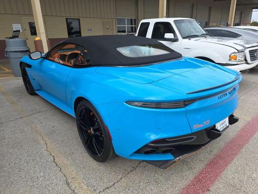 Blue 2022 Aston Martin DBS Superleggera Volante