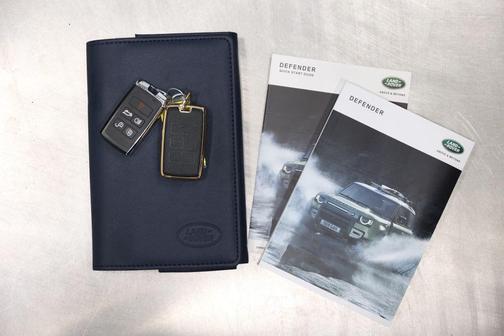 Santorini Black Metallic 2022 Land Rover Defender 110 S