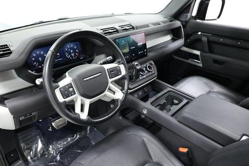 Santorini Black Metallic 2022 Land Rover Defender 110 S